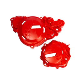 PROTETOR DE TAMPAS DO MOTOR BETA VERMELHO   AMX