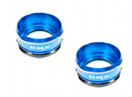 PROTETOR TUBO DE SUSPENSAO WP SUPERIOR 48MM BMS RACING AZUL