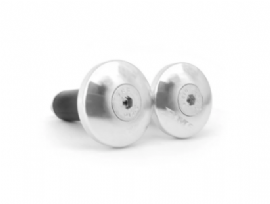 BAR ENDS POLIDO BMS RACING TAMPA ACABAMENTO GUIDAO