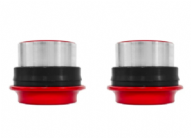 ESPACADOR RODA STEEL RING BETA DIANTEIRO VERMELHO BMS RACING