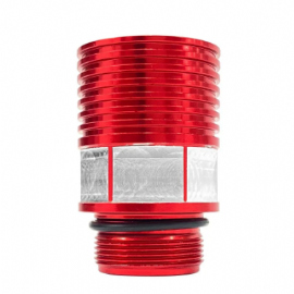 EXPANSOR DO RESERVATORIO DE OLEO DE FREIO TRASEIRO BREMBO LONGO  VERMELHO BMS RACING