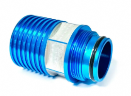 EXPANSOR DO RESERVATORIO DE OLEO DE FREIO TRASEIRO LONGO BRAKTEC BMS RACING AZUL