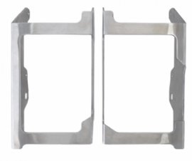PROTETOR DE RADIADOR BETA X  TRAINER 19/23 ALUMINIO POLIDO START RACING