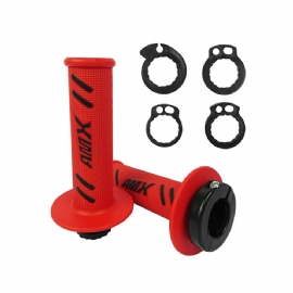 MANOPLA LOCK ON LITE (COMP KTM/HUSQ/BETA/GASGAS) PRETO/VERMELHO