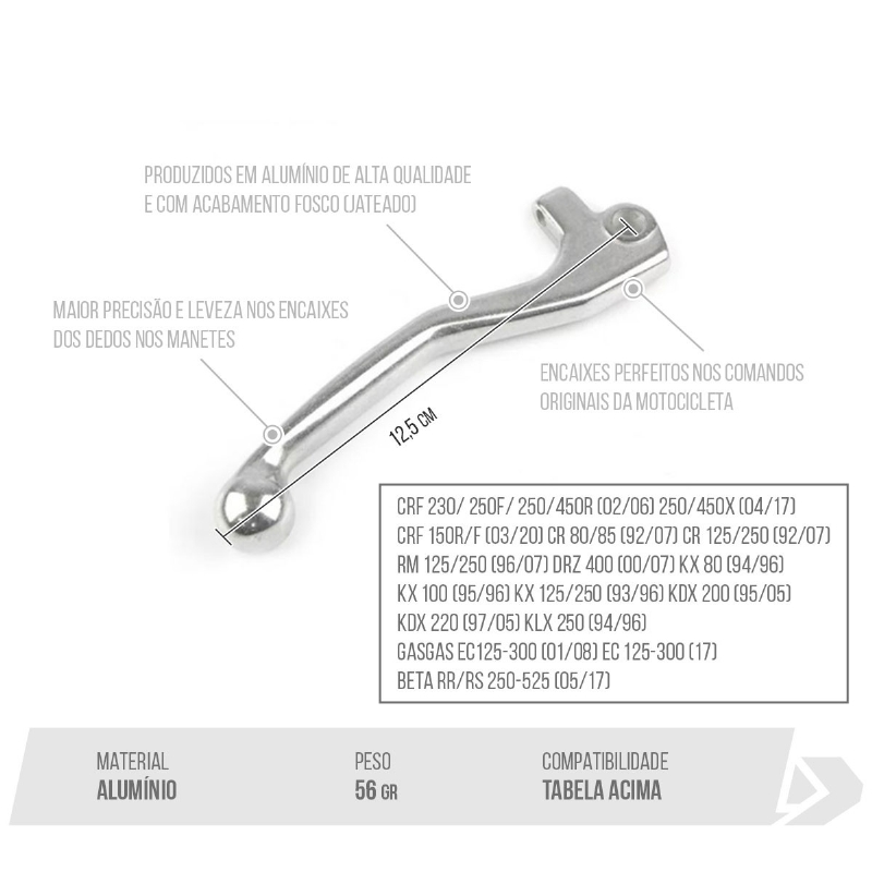 MANETE DE FREIO BIKER - Beta/ CRF
