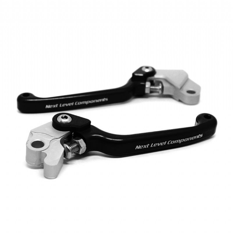 PAR DE MANETES MXF 250TS 2T BIKER - PRETO