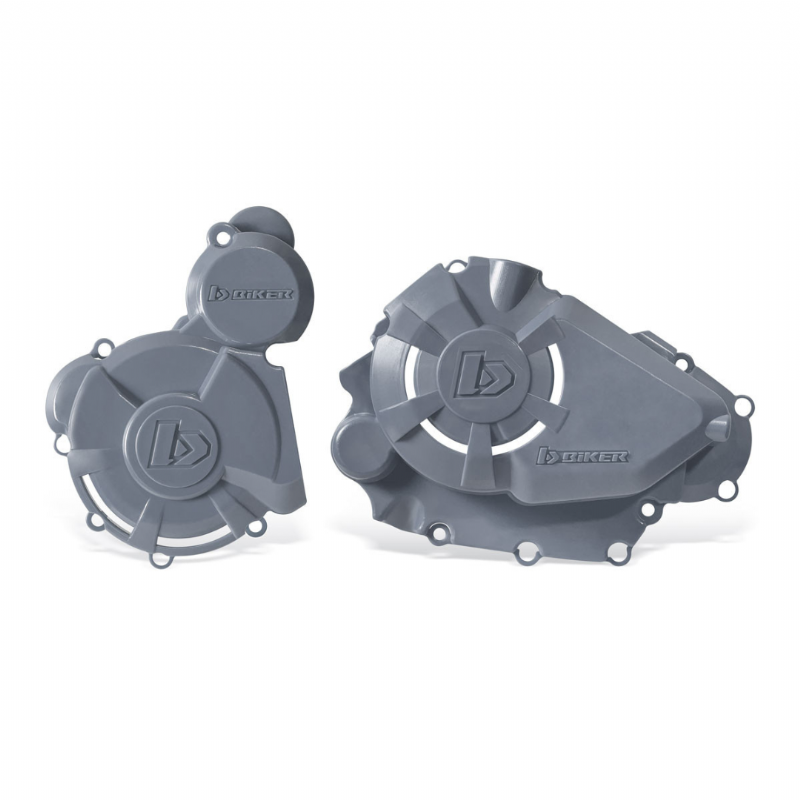 PROTETOR DE TAMPAS DO MOTOR  MXF 270F BIKER - PRETO