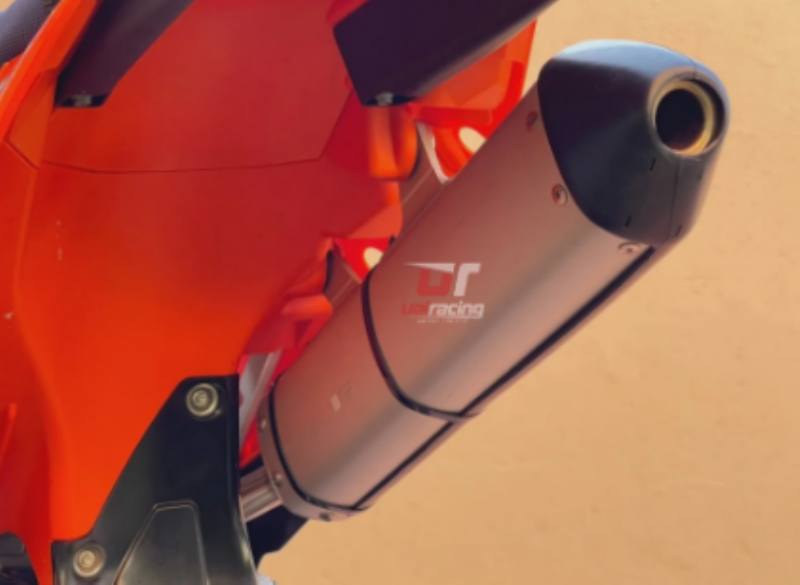 Protetor de  escapamento preto KTM 2020 em diante 